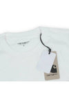 American Script Short Sleeve T-Shirt White - CARHARTT WIP - BALAAN 6