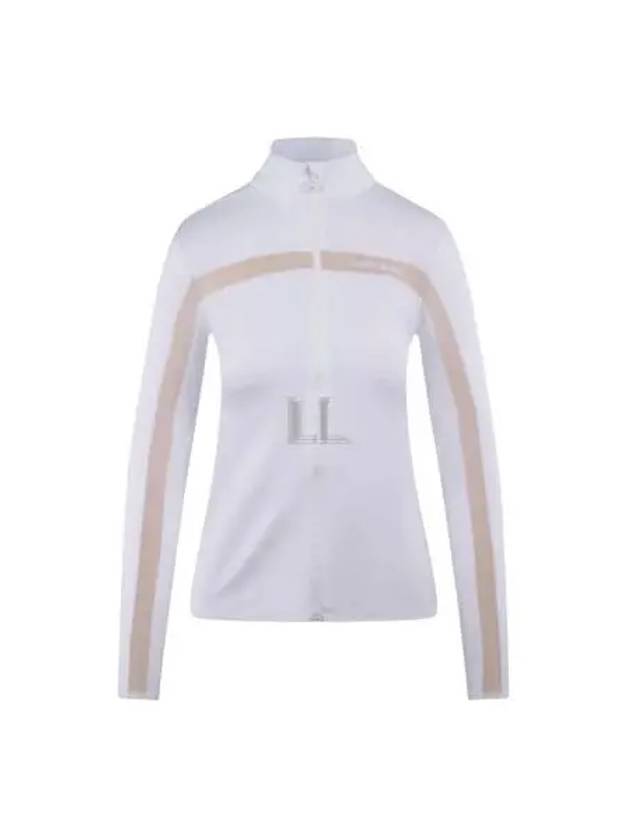 Seasonal Janice Mid Layer Track Jacket White - J.LINDEBERG - BALAAN 2