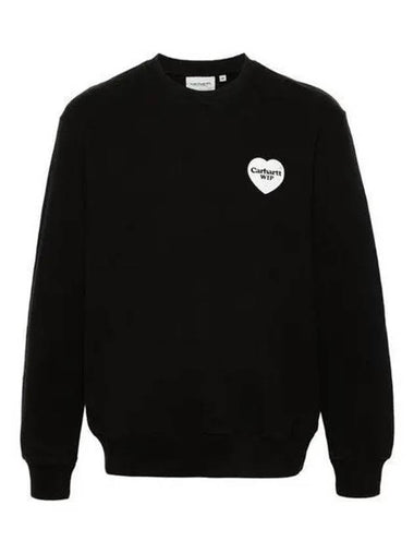 WIP I033246 0D2 Heart Bandana Logo Sweatshirt 271649 1038289 - CARHARTT - BALAAN 1