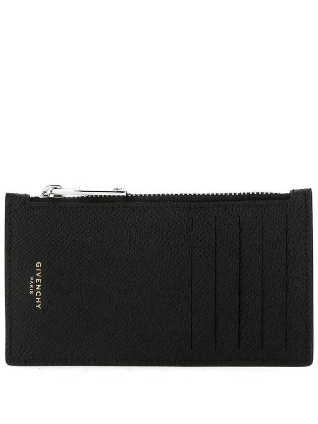 Eros Zipper Card Wallet Black - GIVENCHY - BALAAN 2