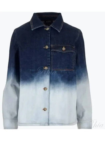 Women s JANICE Denim Jacket COFDL F02780 - A.P.C. - BALAAN 1