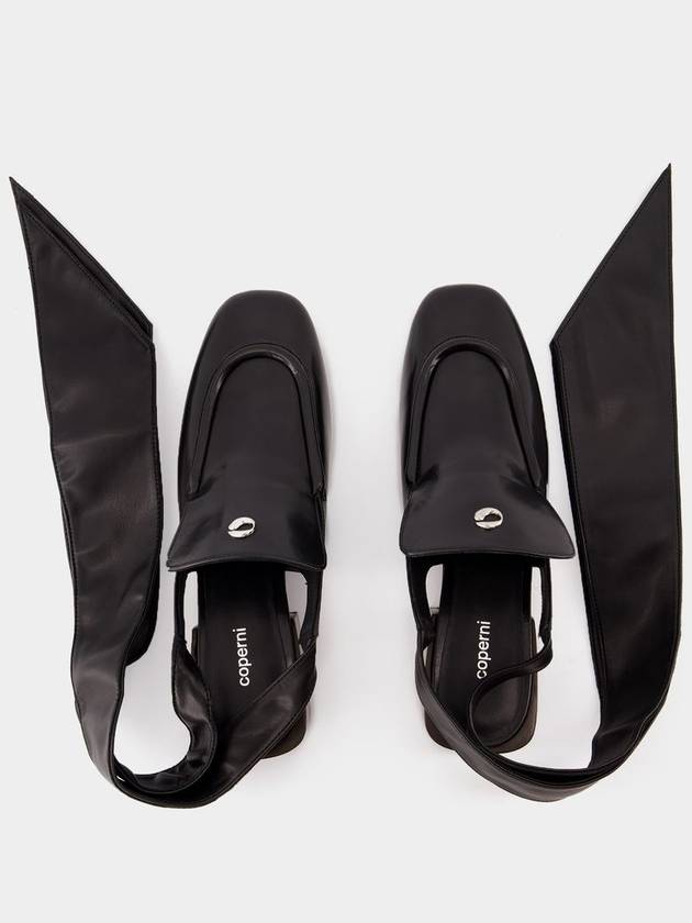 Sling Back Loafers - Coperni - Leather - Black - COPERNI - BALAAN 4