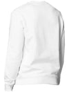 Milano Brushed Logo Sweatshirt White - MSGM - BALAAN 4