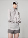 Bonnet 2-In-1 Long Sleeve Top Light Grey - ATHPLATFORM - BALAAN 2