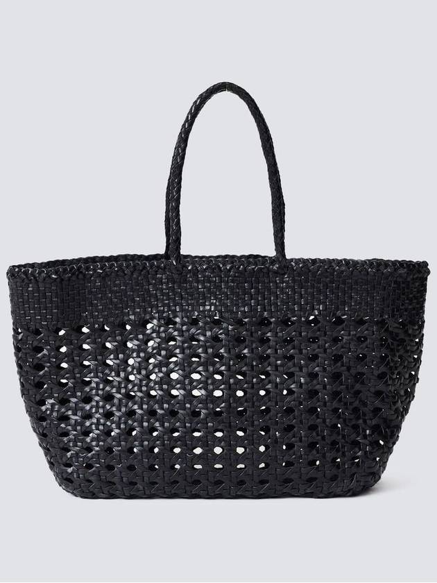 Cannage Kanpur Basket Tote Bag Black - DRAGON DIFFUSION - BALAAN 2