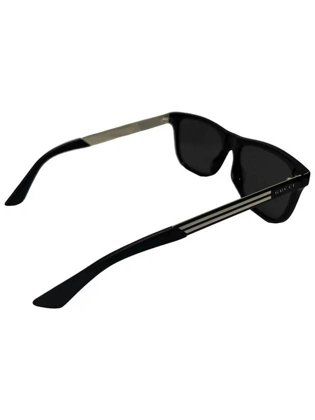 Rectangle Acetate Sunglasses Black - GUCCI - BALAAN 9