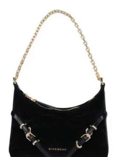 Voyou Party Shoulder Bag Black - GIVENCHY - BALAAN 2