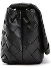 Mini Intrecciato Cross Bag Black - BOTTEGA VENETA - BALAAN 4