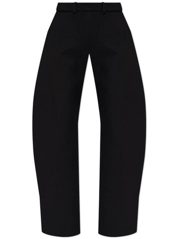 Alaïa Wool Trousers, Women's, Black - ALAIA - BALAAN 1