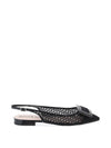 Gommettine Net Slingback Ballet Flats Black - ROGER VIVIER - BALAAN 1