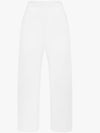 Compact Cotton Trousers Straight Pants White - BOTTEGA VENETA - BALAAN 2