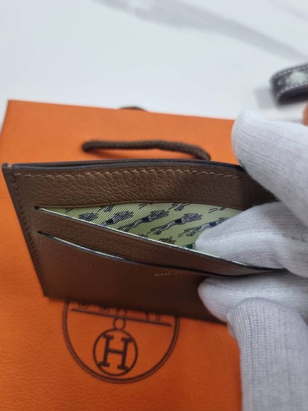 Citizen Twill Card Wallet Alejan - HERMES - BALAAN 6