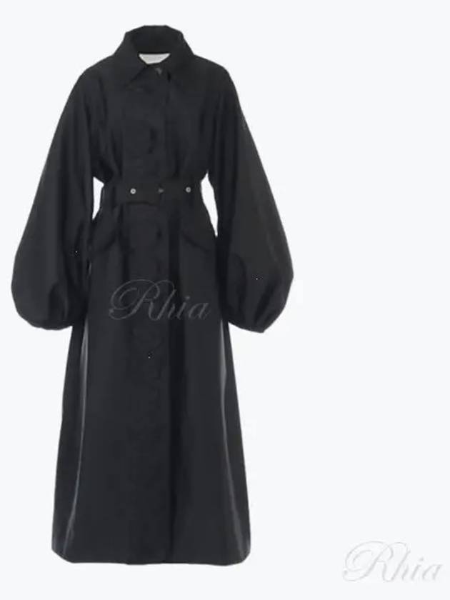 Orah Technical Canvas Single Coat Black - CECILIE BAHNSEN - BALAAN 2