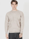 Hazy Ribbed Raglan Knit Beige - CHANCE'S NOI - BALAAN 4