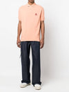 Afko Logo Cotton Polo Shirt Orange - ISABEL MARANT - BALAAN 3