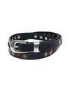 Unisex guard deck detail leather belt black A22482BB - OUR LEGACY - BALAAN 2