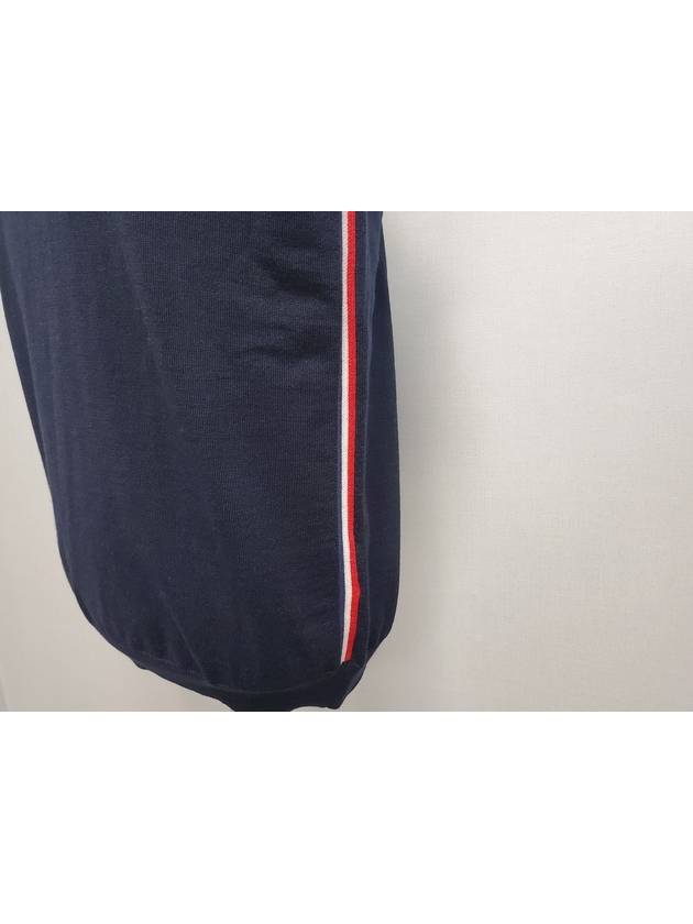 Three stripe navy knit L - MONCLER - BALAAN 8