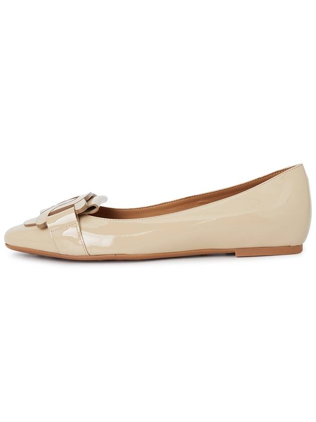 Kate Leather Ballerina Beige - TOD'S - BALAAN 4