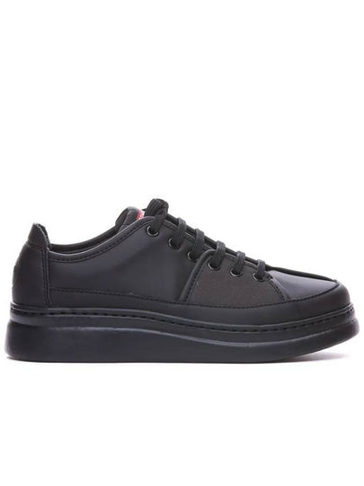 Twins Leather Low Top Sneakers Black - CAMPER - BALAAN 2