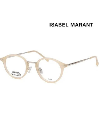 Glasses frame IM0033 QHP horn rim translucent - ISABEL MARANT - BALAAN 1