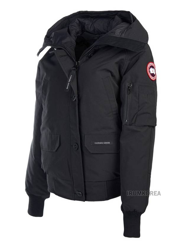 Chilliwack Down Bomber Jacket Black - CANADA GOOSE - BALAAN 3