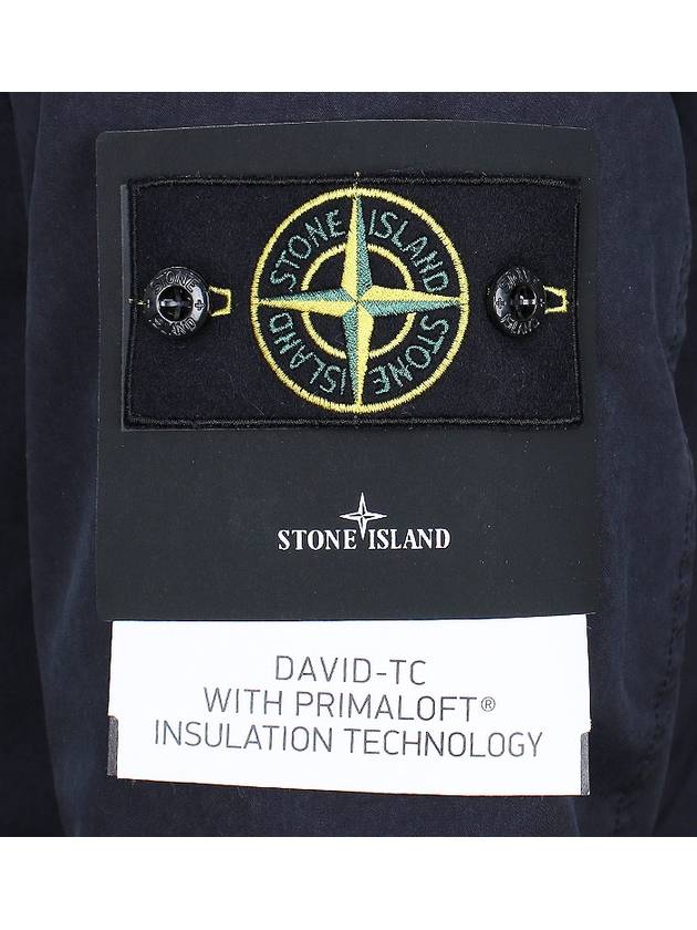 David TC Padding Jacket Navy - STONE ISLAND - BALAAN 7