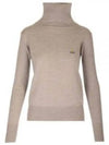 Bea ORB Embroidered Logo Turtleneck Grey - VIVIENNE WESTWOOD - BALAAN 2