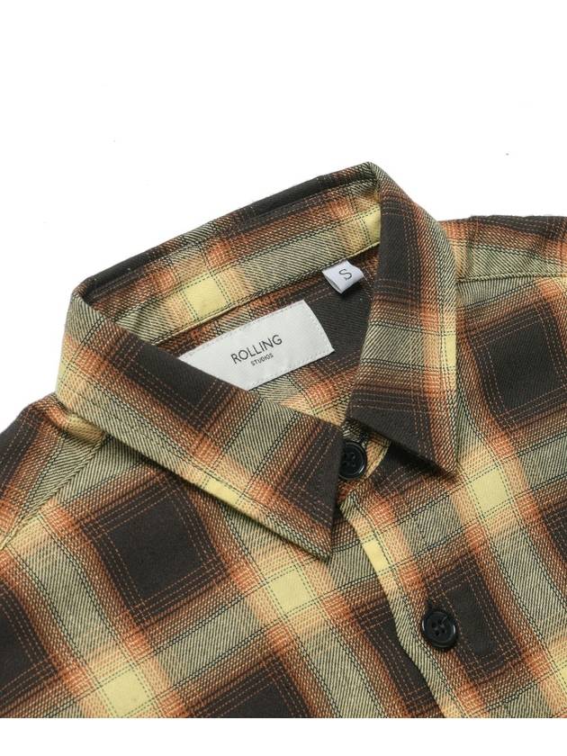 FLANNEL SHIRT BROWN - ROLLING STUDIOS - BALAAN 4