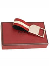 Key holder TANCY TSP LT 460 RED BEIGE key holder - BALLY - BALAAN 4