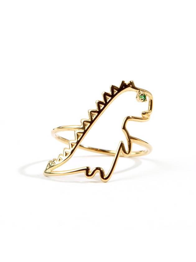 Dino Emerald Ring Gold - ALIITA - BALAAN 2