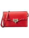 Rockstud Cross Bag Red - VALENTINO - BALAAN 1