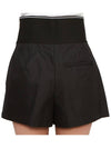 Safari Shorts in Cotton Tailoring Black - ALEXANDER WANG - BALAAN 7