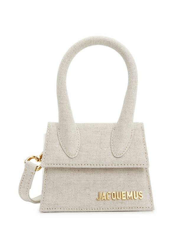 Le Chiquito Signature Mini Tote Bag Light Greige - JACQUEMUS - BALAAN 1