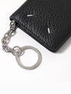 4 Stitch Keyring Card Wallet Black - MAISON MARGIELA - BALAAN 5