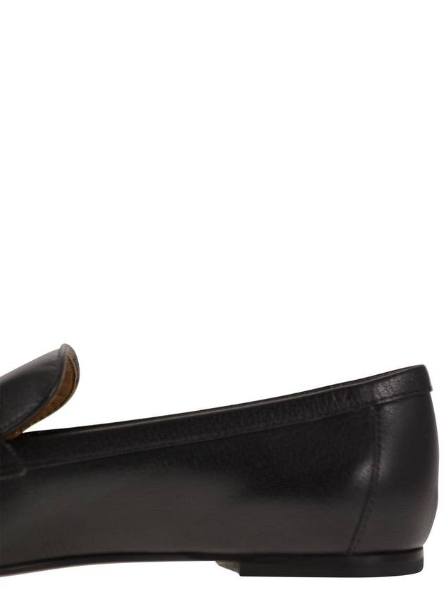 Leather loafer with accessory - TOD'S - BALAAN 7