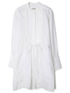 Rehana Cotton Short Dress White - ISABEL MARANT - BALAAN 2