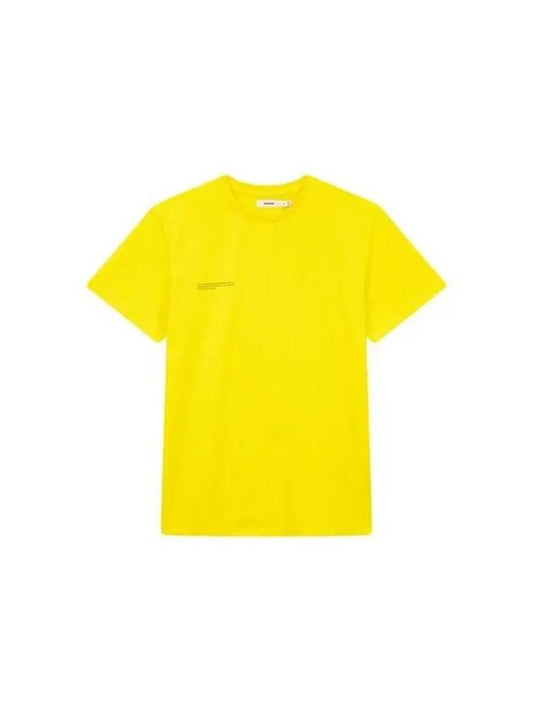 Unisex 365 Daily Cotton T Shirt Yellow - PANGAIA - BALAAN 1