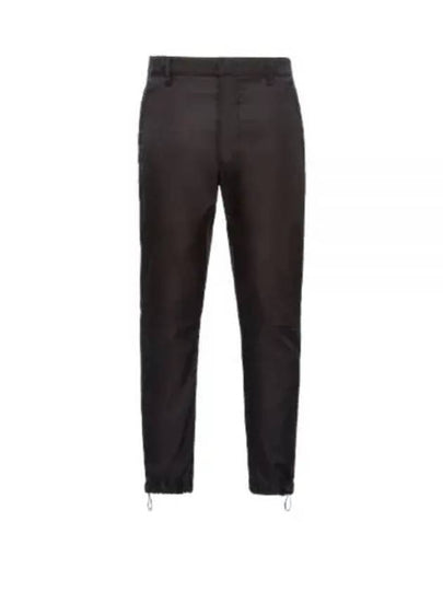 Re-Nylon Straight Pants Black - PRADA - BALAAN 2