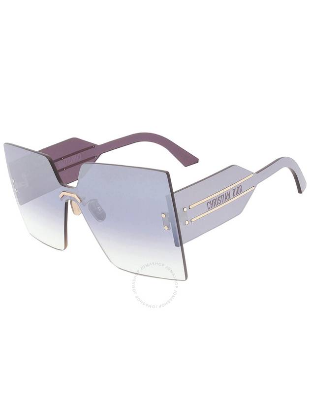 Dior DIORCLUB M5U Grey Gradient Mirror Shield Ladies Sunglasses CD40117U 10C 143 - DIOR - BALAAN 3