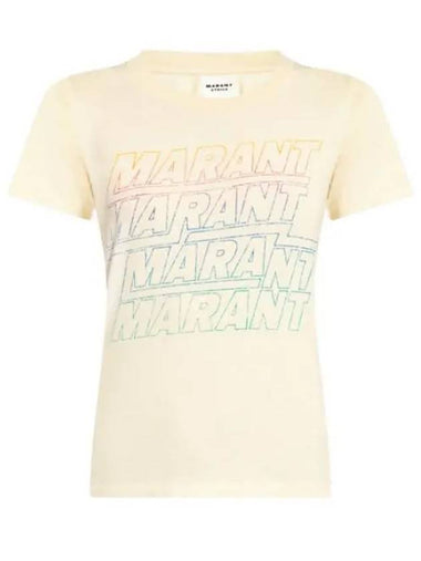 24 ZILIANI TS0148FA B1N09E 23EC Zigliani logo tee - ISABEL MARANT - BALAAN 1