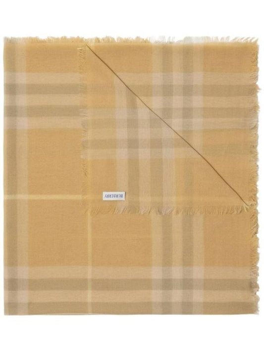 Vintage Check Wool Scarf 8080098 - BURBERRY - BALAAN 1