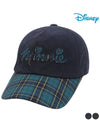 Women Check Cap Hat DK3LAC002 - DISNEY GOLF - BALAAN 2