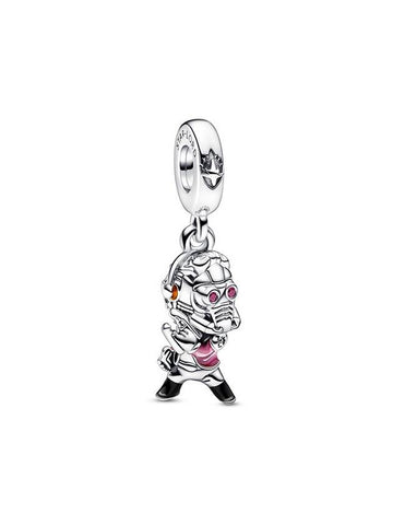 Marvel Guardians Of the Galaxy Star-Lord Dangle Bracelet Charm Silver - PANDORA - BALAAN 1