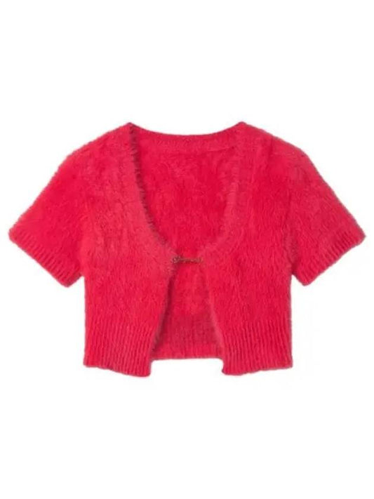 Jacquemus La Maille Neve Cardigan Pink - JACQUEMUS - BALAAN 1