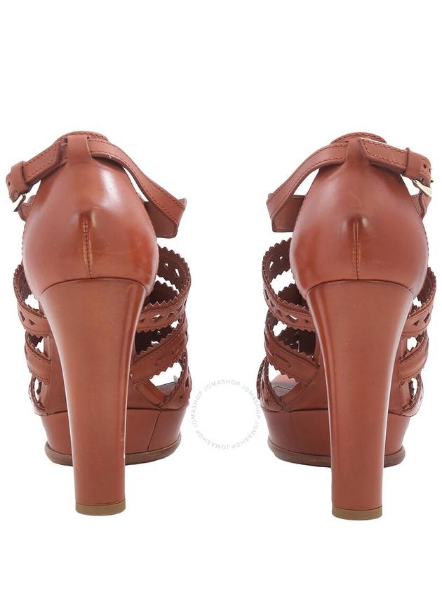 Tods Womens Platform Gladiator Sandals Medium Natural, Brand Size 40.5 ( US Size 10.5 ) - TOD'S - BALAAN 3