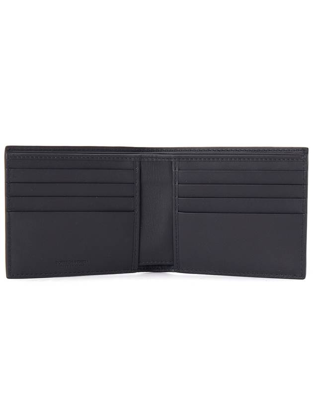 Men's Intrecciato Half Wallet Navy - BOTTEGA VENETA - BALAAN 5