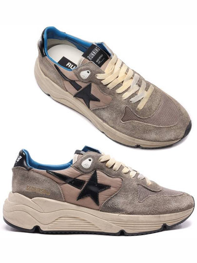 Running Sole Shiny Star Low Top Sneakers Beige - GOLDEN GOOSE - BALAAN 2