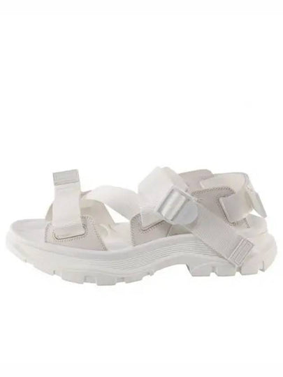 Tread Velcro Sandals White - ALEXANDER MCQUEEN - BALAAN 2