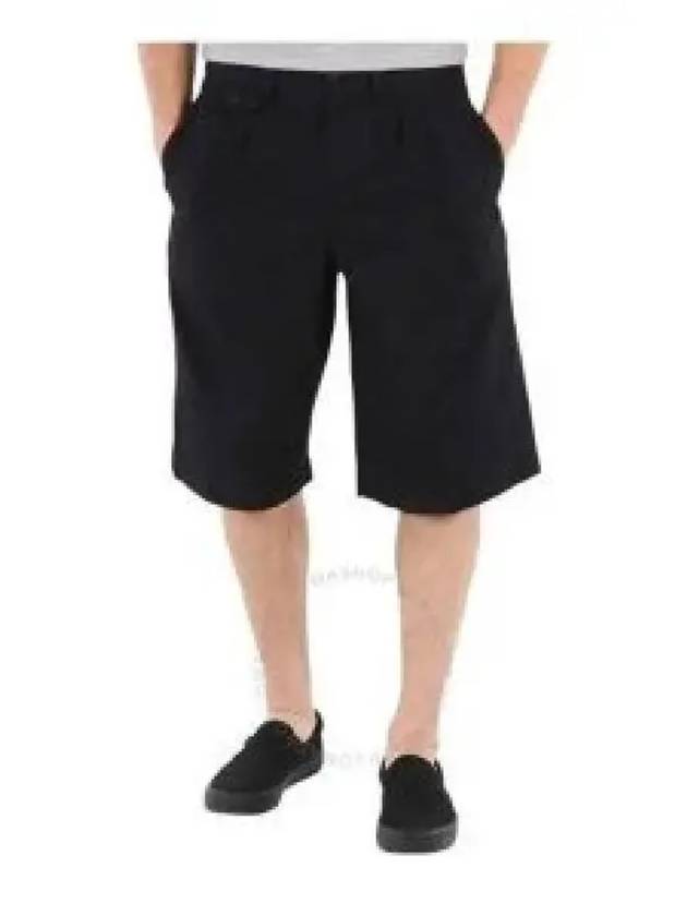 Icon Tailored Shorts Black - BURBERRY - BALAAN 2