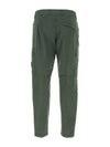 Compass Badge Gabardine Cargo Straight Pants Green - STONE ISLAND - BALAAN 2